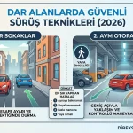 Dar Sokaklarda ve AVM Otoparklarında Sürüş Teknikleri: 2026 Rehberi