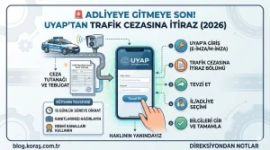 🚨 Adliyeye Gitmeye Son! 5 Adımda UYAP’tan Trafik Cezasına İtiraz Rehberi
