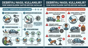 Debriyaj Nasıl Kullanılır? Yeni Sürücülerin Yaptığı Büyük Hatalar