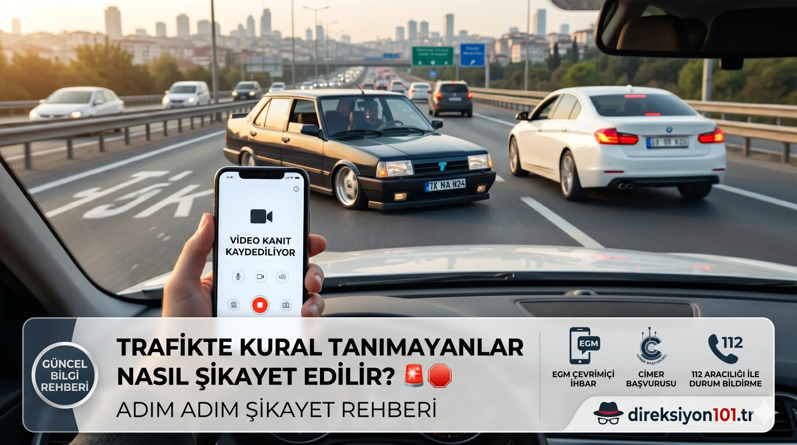 Trafikte Kural Tanımayanlar Nasıl Şikayet Edilir?