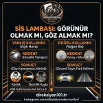 Sis Farı Ne Zaman Kullanılmalı?